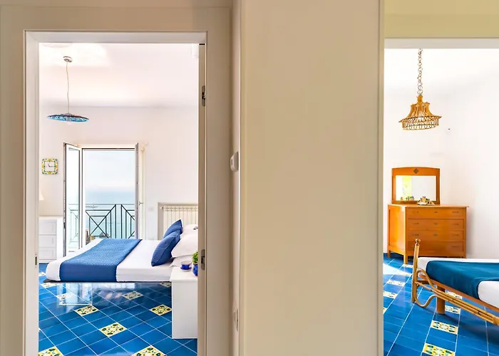 Starhost - Marcella Con Terrazza E Giardino Vista Mare Prázdninový dům Vietri