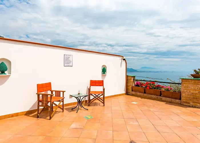 Starhost - Marcella Con Terrazza E Giardino Vista Mare Prázdninový dům Vietri